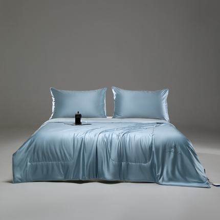 CINNY馨宜 2025新款水光锦氨凉感夏被空调被夏凉被 宁静蓝