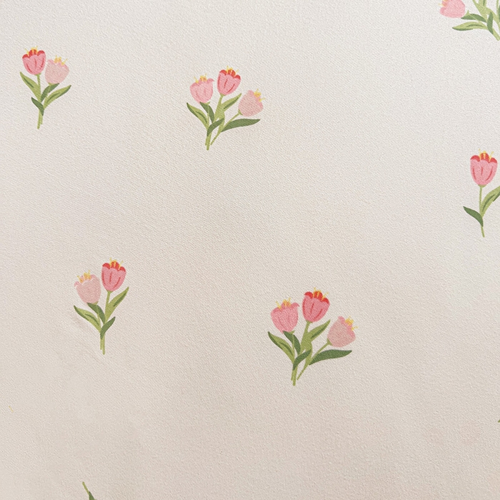 91家纺网 家纺一手货源 找家纺 2025水洗棉双层纱简约风ins风小碎花被套床单款床笠款三四件套-单被套