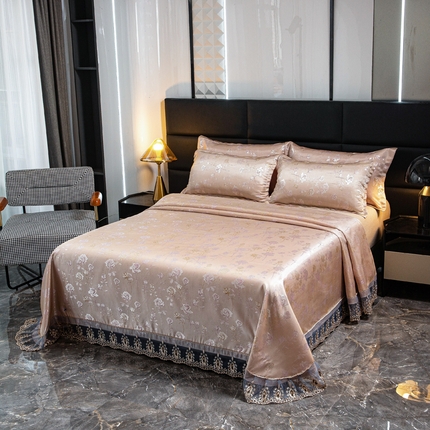 91家纺网 家纺一手货源 找家纺 （总）席皇后  2025新款可机洗抗菌提花冰丝席