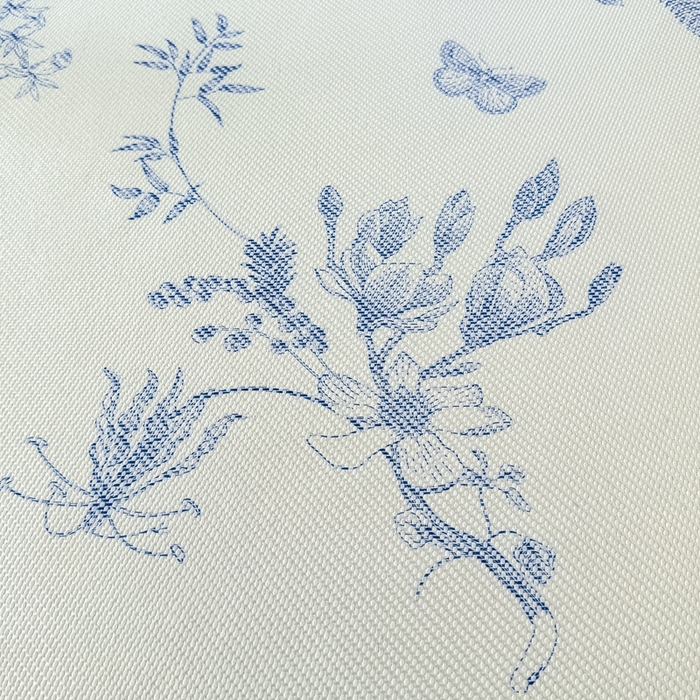 91家纺网 家纺一手货源 找家纺 2025新款A类抗菌数码印花冰藤席 青花郁