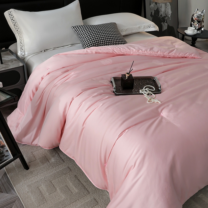 91家纺网 家纺一手货源 找家纺 （总）畅畅家纺 2025新款100%柞蚕丝被野生天然纯蚕丝全棉提花夏被子春秋被冬被子被芯柞蚕丝