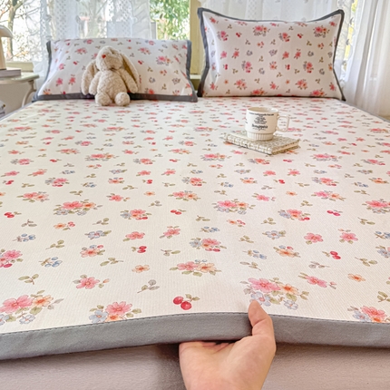 91家纺网 家纺一手货源 找家纺 （总）宅部落 2025新款数码印花冰藤凉席