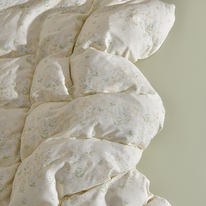 91家纺网 家纺一手货源 找家纺 （总）乐窝家纺仓储 2025新款A类母婴级有氧全棉纯棉双层纱纯棉印花四件套