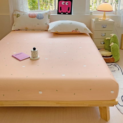 依庭 2025新款全棉印花花卉款四件套单品系列-单床笠 楠得遇见