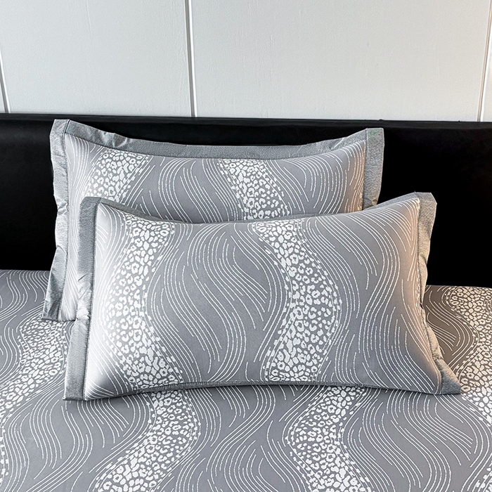 91家纺网 家纺一手货源 找家纺 （总）2025新款A类PE提花凉席-波光粼粼