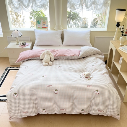 91家纺网 家纺一手货源 找家纺 （总）大吉 2025新款全棉单被套