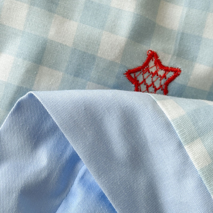 91家纺网 家纺一手货源 找家纺 鸣升家纺  2025新款精梳全棉纯棉绣花夏被夏凉被空调被 音乐恐龙