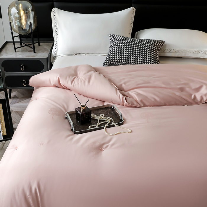 91家纺网 家纺一手货源 找家纺 畅畅家纺 2025新款100%黄金桑蚕丝被全棉提花桑蚕丝被高端婚庆被子夏凉被空调被春秋被冬被双人被 双喜-柔情玉