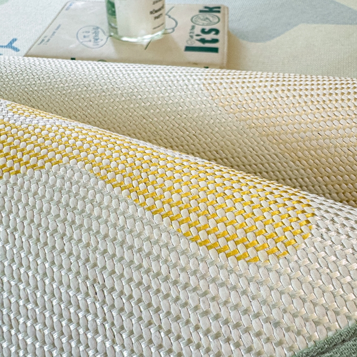 91家纺网 家纺一手货源 找家纺 2025新款A类抗菌数码印花冰藤席 星尚璀璨