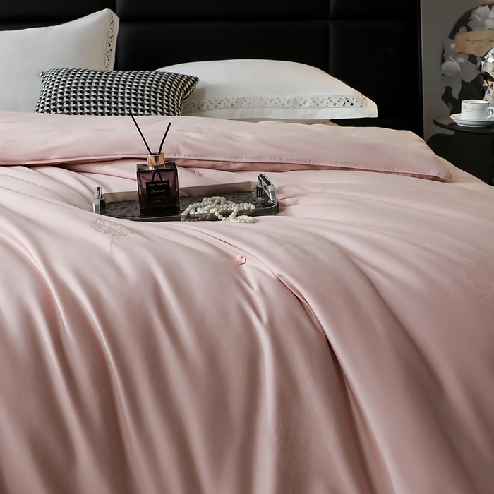 91家纺网 家纺一手货源 找家纺 畅畅家纺 2025新款100%双宫桑蚕丝被全棉提花桑蚕丝被高端婚庆被子夏凉被空调被春秋被冬被双人被 双喜-柔情玉