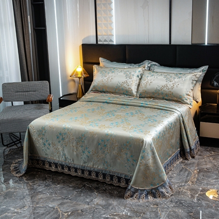 91家纺网 家纺一手货源 找家纺 （总）席皇后  2025新款可机洗抗菌提花冰丝席