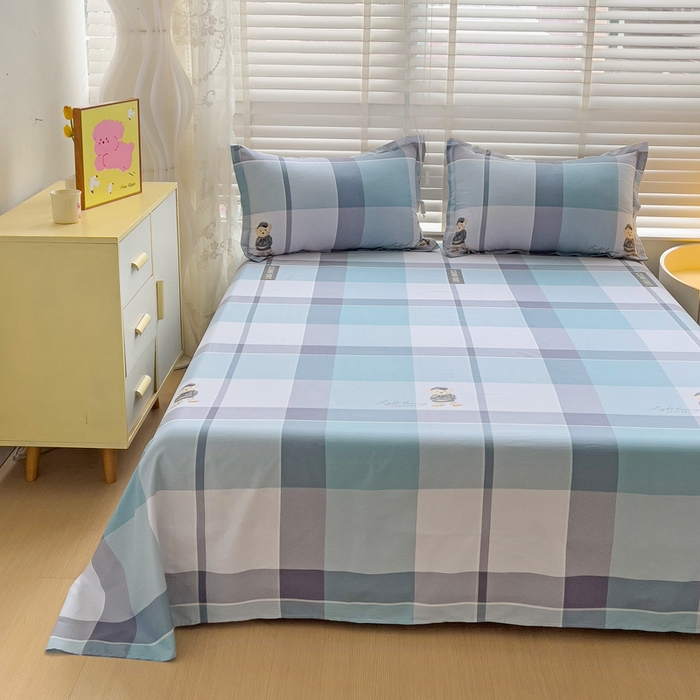 91家纺网 家纺一手货源 找家纺 依庭 2025新款全棉印花花卉款四件套单品系列-四件套 托马斯