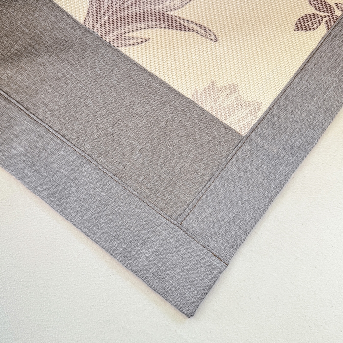 91家纺网 家纺一手货源 找家纺 2025新款A类抗菌数码印花冰藤席 飞花令