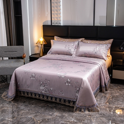 91家纺网 家纺一手货源 找家纺 （总）席皇后  2025新款可机洗抗菌提花冰丝席