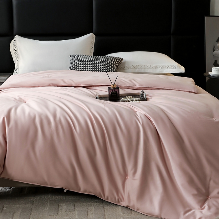 91家纺网 家纺一手货源 找家纺 畅畅家纺 2025新款100%柞蚕丝被野生天然纯蚕丝全棉提花夏被子春秋被冬被子被芯柞蚕丝 双喜-柔情玉