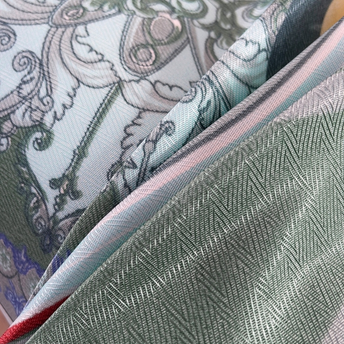 91家纺网 家纺一手货源 找家纺 悦织湾家纺2025新款斜纹提花冰丝席三件套夏季凉感冰丝席子枕套1对夏凉席床单 风韵