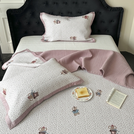 91家纺网 家纺一手货源 找家纺 （总）茉夕家纺 2025新款莫代尔天丝夹棉床盖