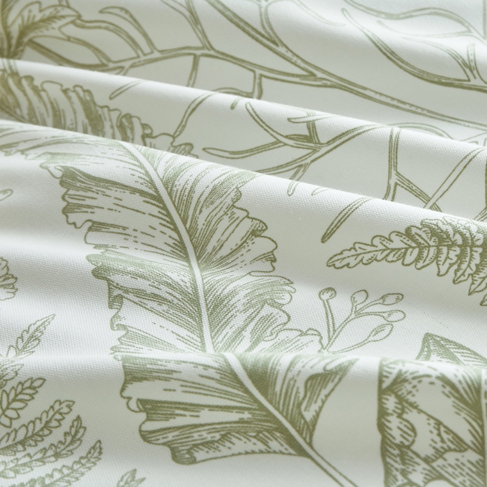 91家纺网 家纺一手货源 找家纺 怡家居 2025新款全棉老粗布床单床笠三件套 云锦-绿