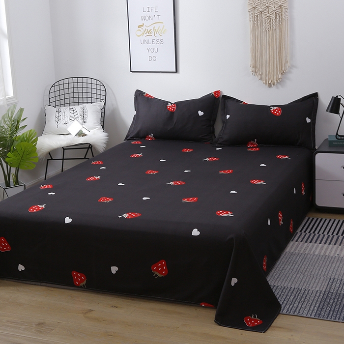 91家纺网 家纺一手货源 找家纺 卡斯诺 2023新款芦荟棉四件套花型2