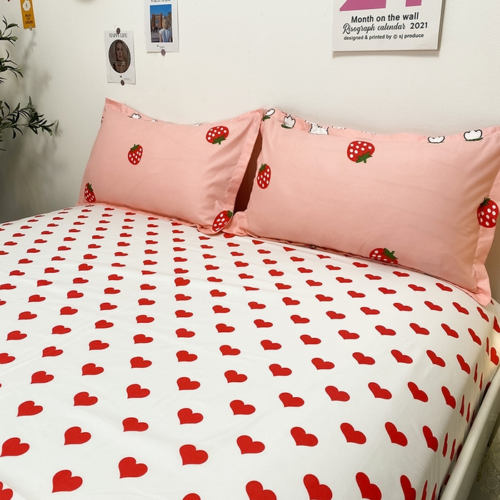 91家纺网 家纺一手货源 找家纺 卡斯诺 2023新款芦荟棉四件套花型2