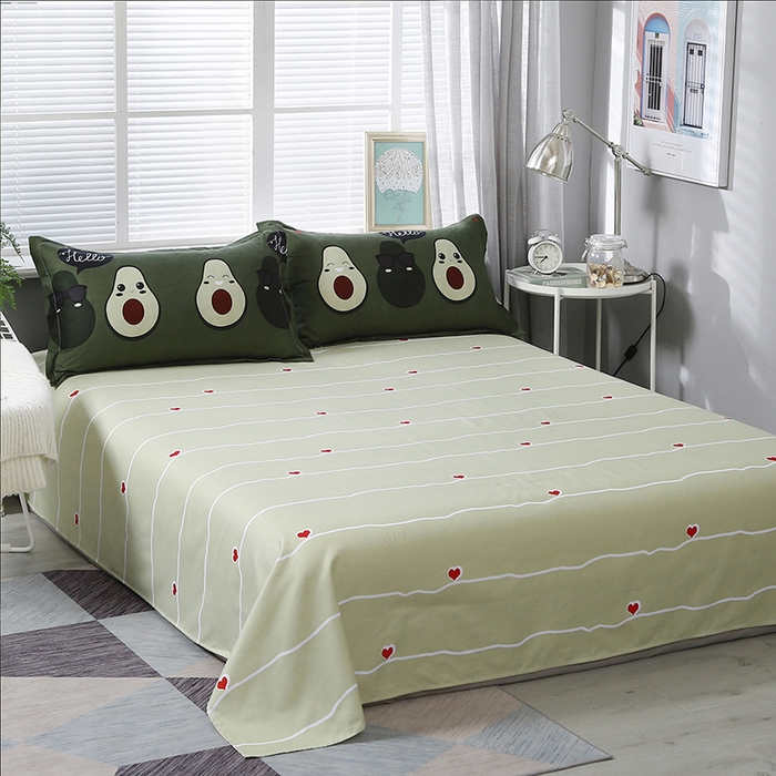 91家纺网 家纺一手货源 找家纺 卡斯诺 2023新款芦荟棉四件套花型2