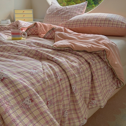 初念 2025新款云朵棉系列夏被（提供买家秀） 穿裙格的KT