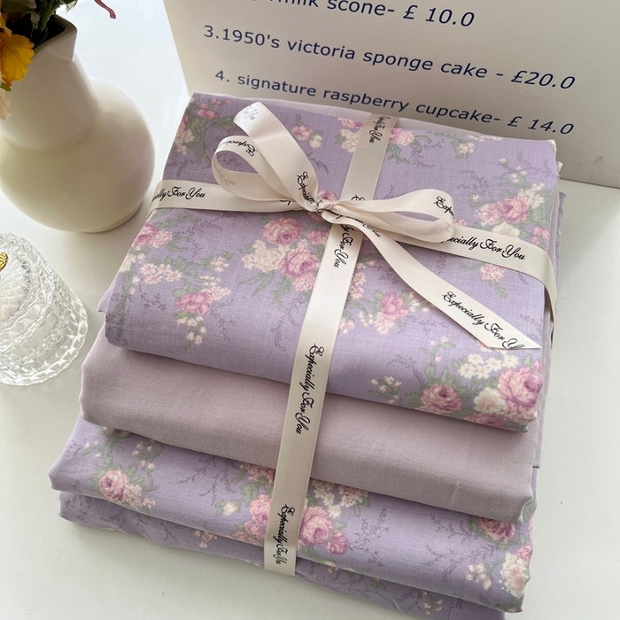 91家纺网 家纺一手货源 找家纺 优品阁 2025新款人字纹全棉双层纱四件套 梦露【升级款-提花人字纹床单】