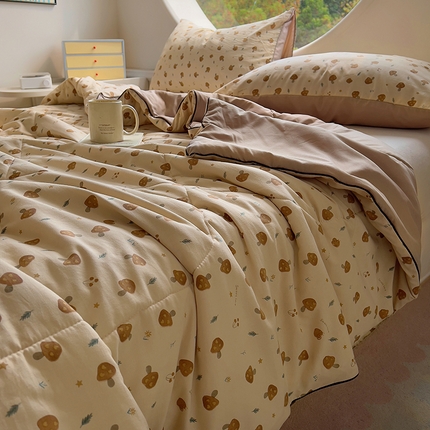 初念 2025新款云朵棉系列夏被（提供买家秀） 小蘑菇