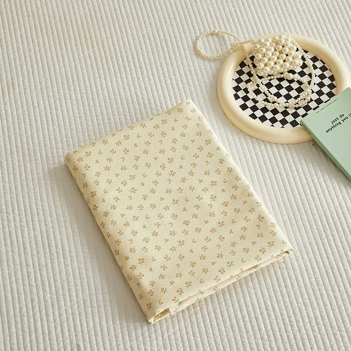 91家纺网 家纺一手货源 找家纺 怡家居 2025新款全棉老粗布床单床笠三件套 星语