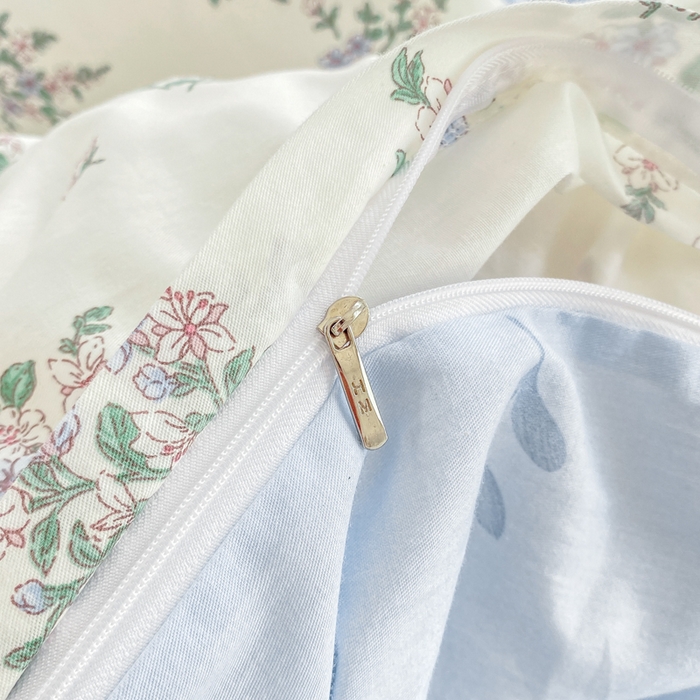 91家纺网 家纺一手货源 找家纺 黑马家居 2025新款全棉喷气13070印花单被套 秋色宜人