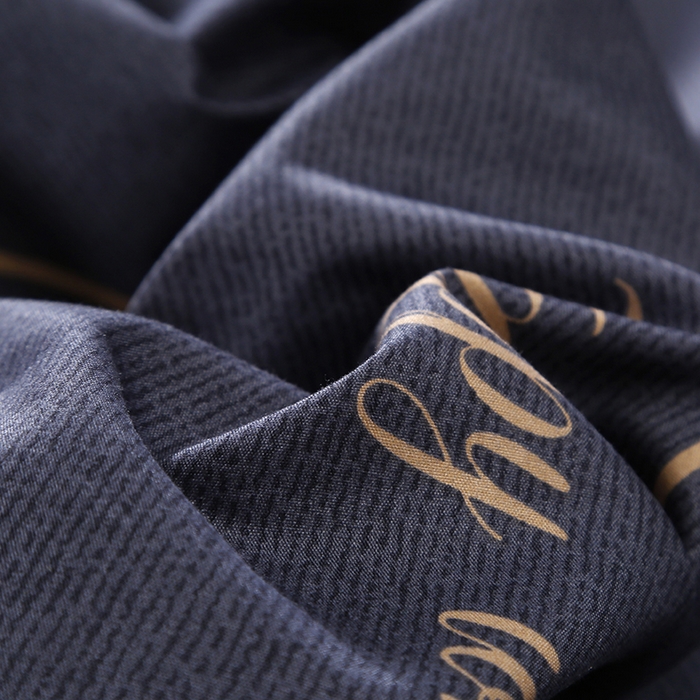 91家纺网 家纺一手货源 找家纺 卡斯诺 2023新款芦荟棉四件套花型2