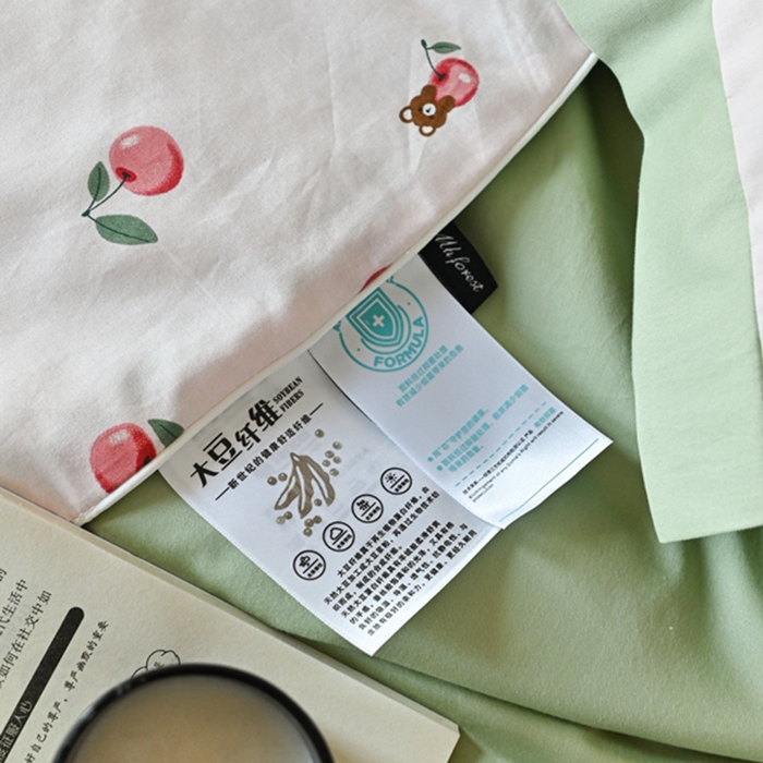 91家纺网 家纺一手货源 找家纺 （总）金喜 2025新款天丝棉大豆印花夏凉被夏被四件套