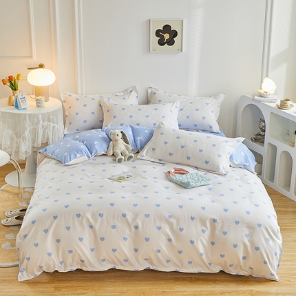 91家纺网 家纺一手货源 找家纺 （总）卡斯诺 2023新款芦荟棉四件套花型2