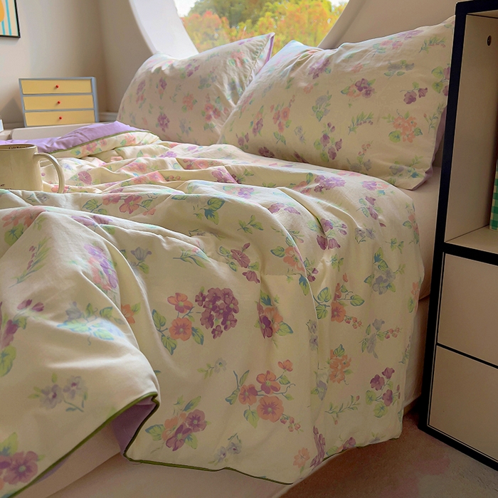 91家纺网 家纺一手货源 找家纺 初念 2025新款云朵棉系列夏被（提供买家秀） 流心奶糕