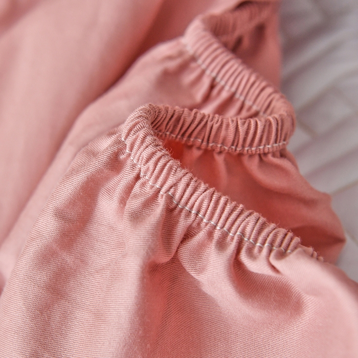 91家纺网 家纺一手货源 找家纺 鑫钰 2025新款防水隔尿全棉纯棉大豆夹棉刺绣床笠直播热款 鑫绣阁-美豆沙（ 加强透气款 ）