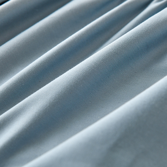 91家纺网 家纺一手货源 找家纺 鑫钰 2025新款防水隔尿全棉纯棉大豆夹棉刺绣床笠直播热款 鑫绣阁-银河蓝（ 加强透气款 ）