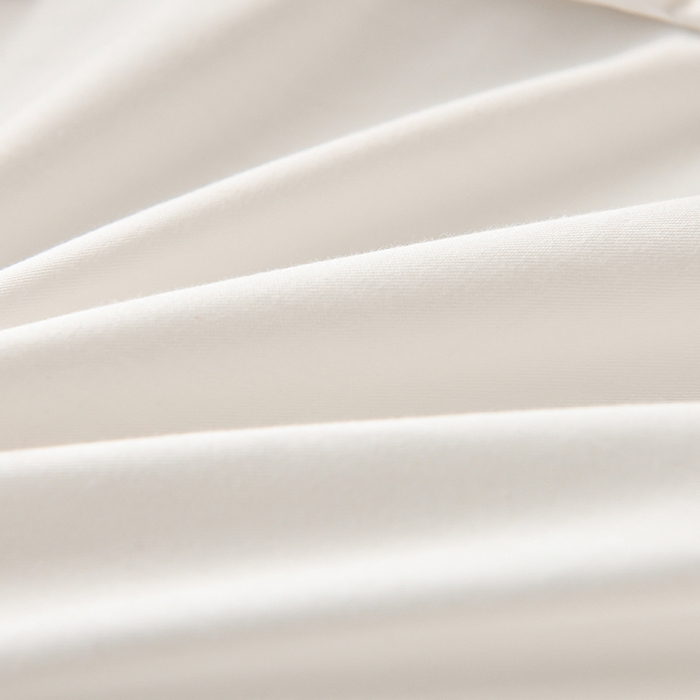 91家纺网 家纺一手货源 找家纺 鑫钰 2025新款防水隔尿全棉纯棉大豆夹棉刺绣床笠直播热款 鑫绣阁-优雅白（ 加强透气款 ）