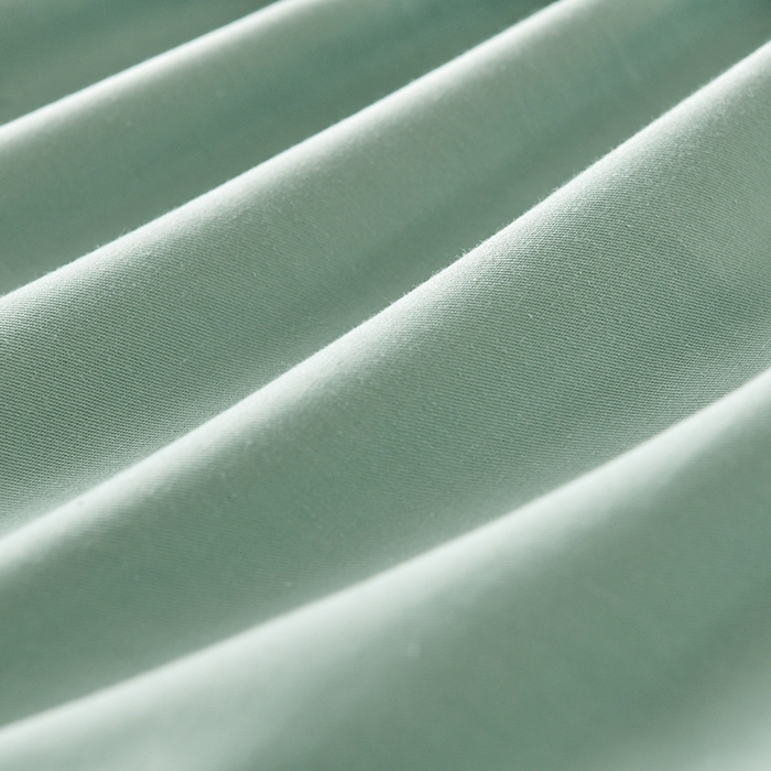 91家纺网 家纺一手货源 找家纺 鑫钰 2025新款防水隔尿全棉纯棉大豆夹棉刺绣床笠直播热款 鑫绣阁-薄荷绿（防水款）