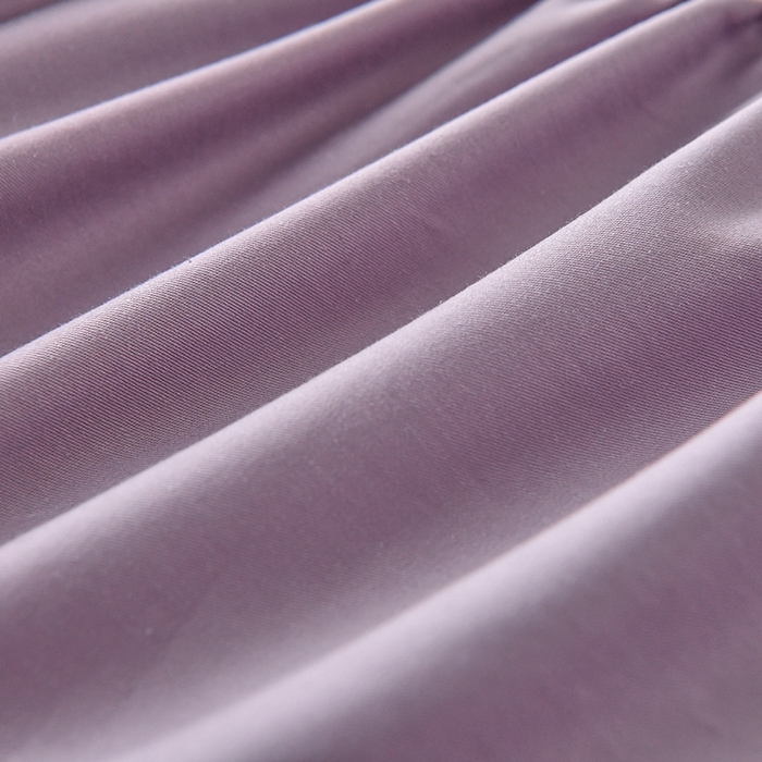 91家纺网 家纺一手货源 找家纺 鑫钰 2025新款防水隔尿全棉纯棉大豆夹棉刺绣床笠直播热款 鑫绣阁-星云紫（防水款）