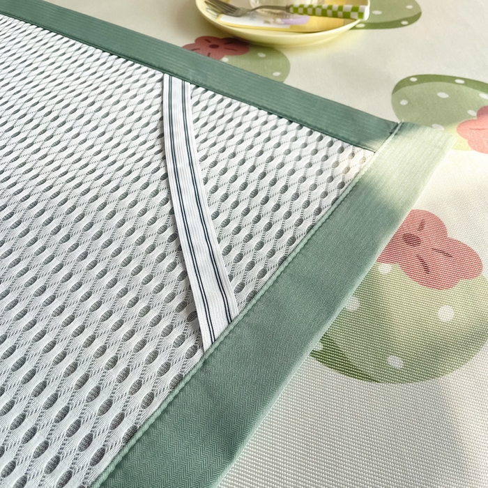 91家纺网 家纺一手货源 找家纺 典曼家纺 2025新款600D数码印花冰丝凉席席子 莓莓果园