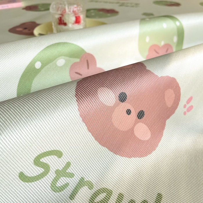 91家纺网 家纺一手货源 找家纺 典曼家纺 2025新款600D数码印花冰丝凉席席子 莓莓果园