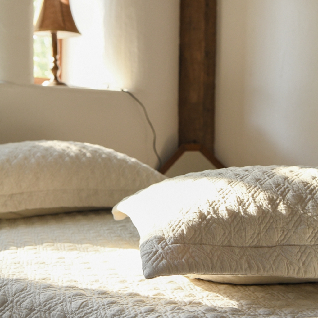 91家纺网 家纺一手货源 找家纺 （总）简家居 2025新款亲肤舒适棉麻床盖三件套