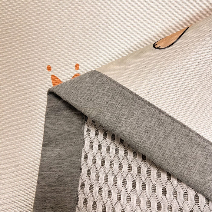 91家纺网 家纺一手货源 找家纺 典曼家纺 2025新款600D数码印花冰丝凉席席子 狮子乐园