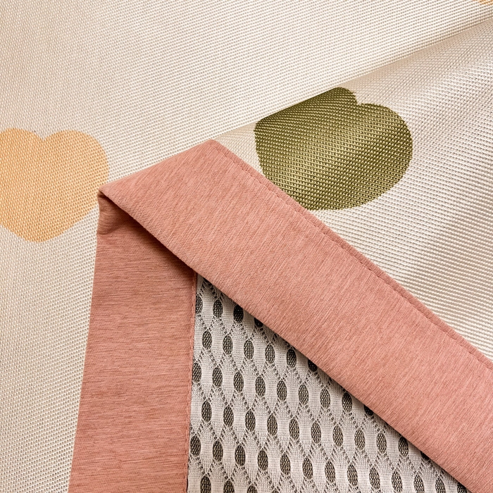 91家纺网 家纺一手货源 找家纺 典曼家纺 2025新款600D数码印花冰丝凉席席子 甜甜爱心