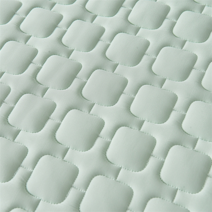 91家纺网 家纺一手货源 找家纺 布卢姆床垫 2025年新款A类12mm加厚乳胶凉席 青竹绿