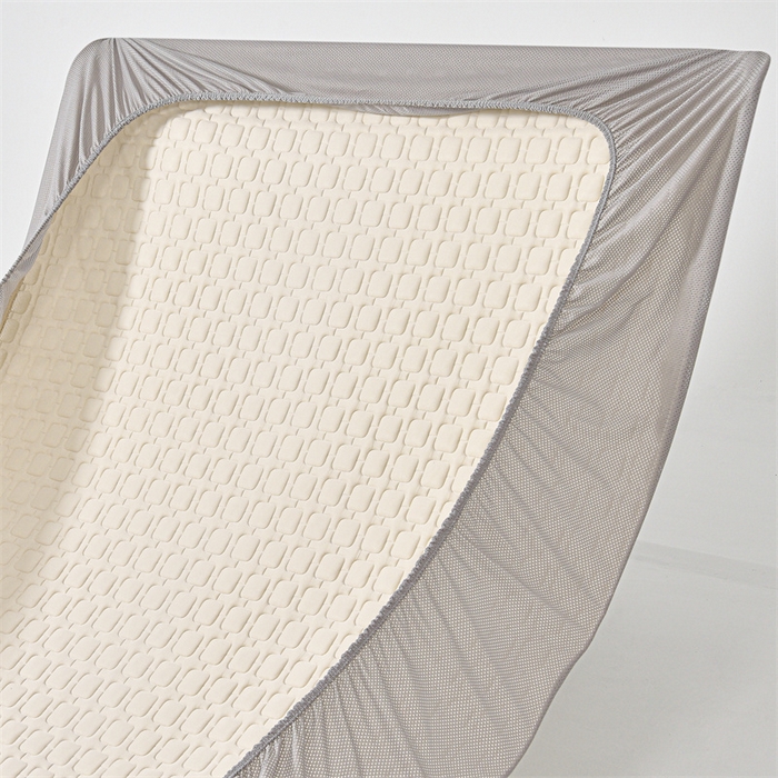 91家纺网 家纺一手货源 找家纺 布卢姆床垫 2025年新款A类12mm加厚乳胶凉席 象牙白