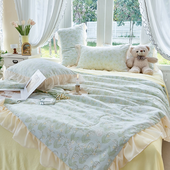 91家纺网 家纺一手货源 找家纺 （总）梦莱斯 2025新款夏被四件套