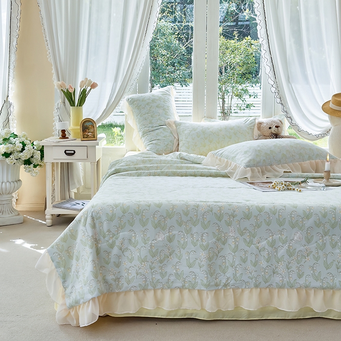 91家纺网 家纺一手货源 找家纺 （总）梦莱斯 2025新款夏被四件套