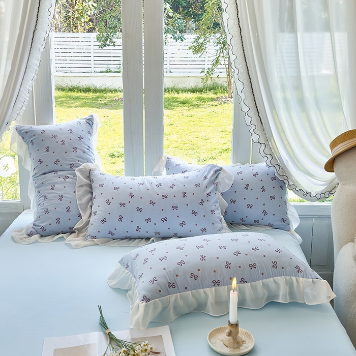 91家纺网 家纺一手货源 找家纺 梦莱斯 2025新款夏被四件套 米妮-兰