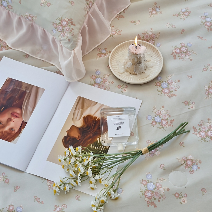 91家纺网 家纺一手货源 找家纺 梦莱斯 2025新款夏被四件套 雪松-绿